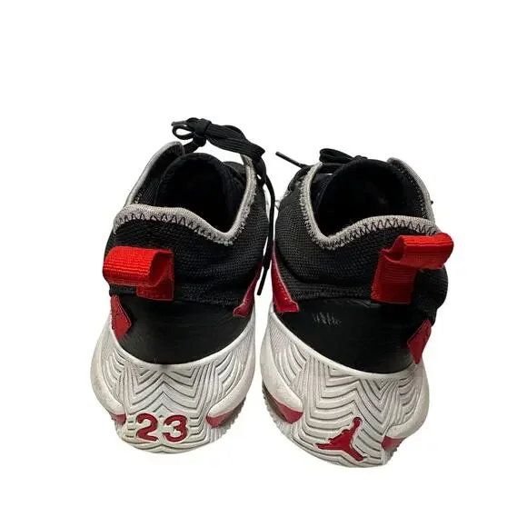 Sze 10.5 Men Nike Jordan Stay Loyal 2 Black White Red Jumpman Basketball Sneaker - Picture 6 of 11